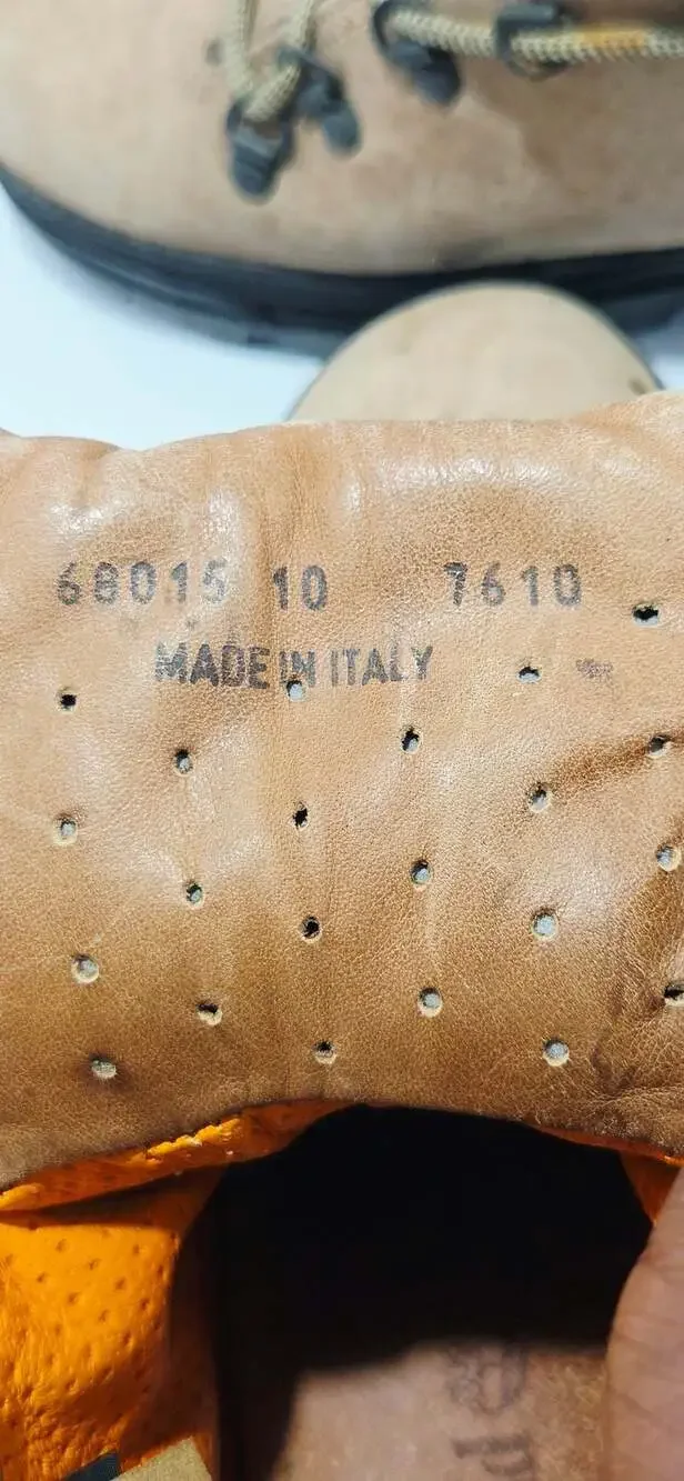 Timberland World Hiker Made In Italy Gore-Tex Boots 68015 Size 10